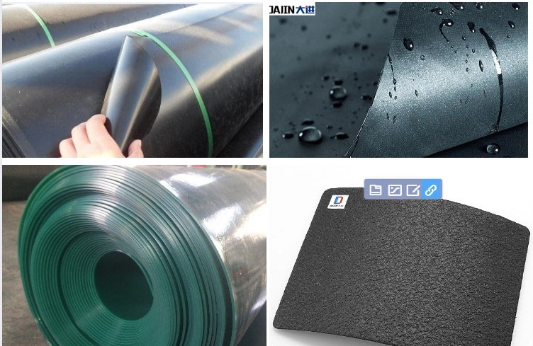 ISO Certification 0.75mm GM 13 HDPE Geomembrane Shrimp Pond Liner