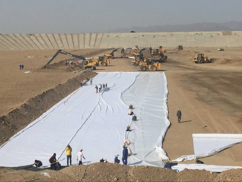 PP Woven Geotextile for Embankment Slope Strengthen Layer