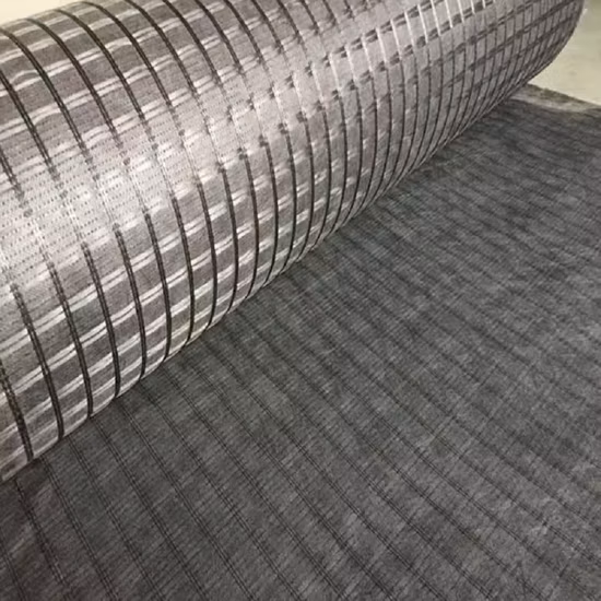 Геокомпозитный композит геосетки 50 кН с нетканым геотекстильным полотном